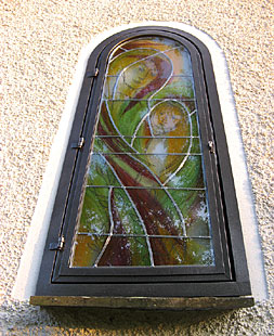Kirchenfenster Bleiverglasung modern